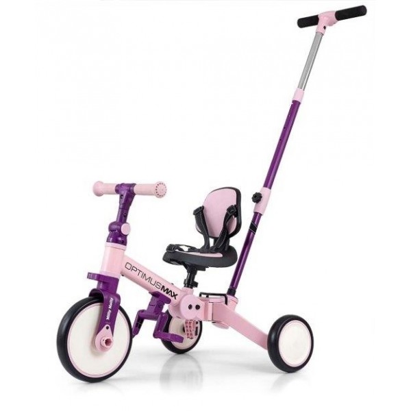 Triratukas vaikui Optimus Max Pink 5-in-1